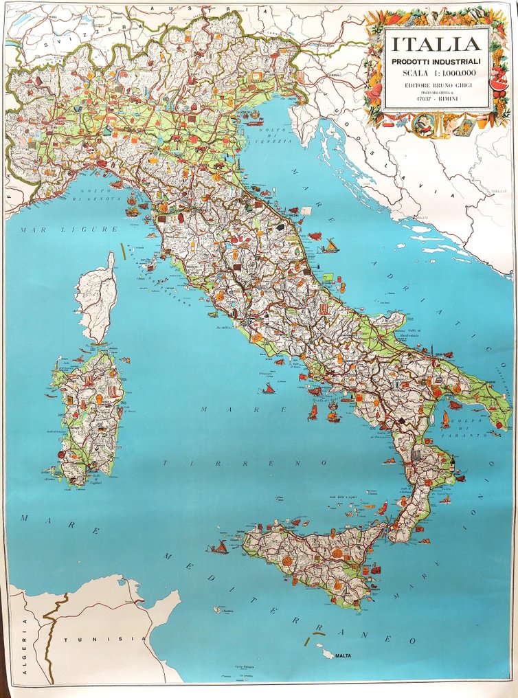 Europe - Italy; B. Ghigi - Italia prodotti Industriali - 1961-1980 #1.0