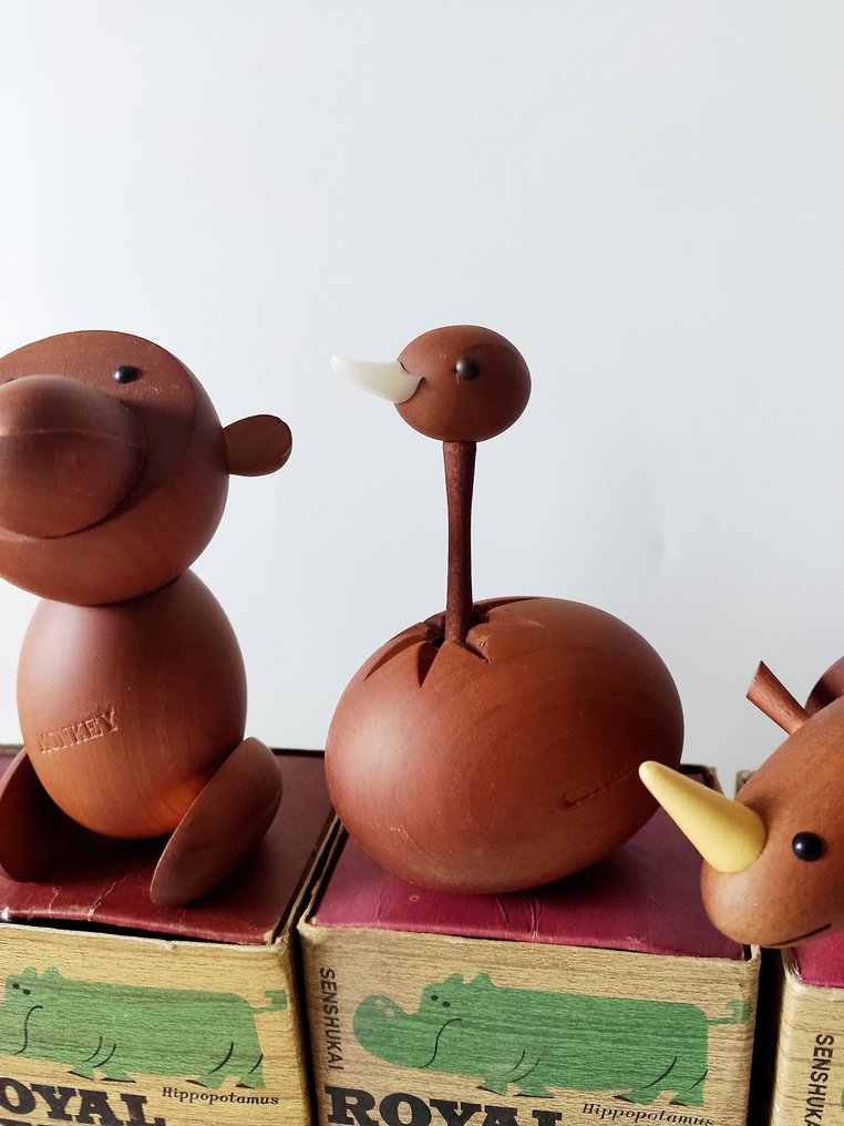 千趣会 Senshukai Royal pet Vintage Wooden Animals  - Doll 千趣会 Senshukai Royal pet Vintage Wooden Animals - Japan #3.2