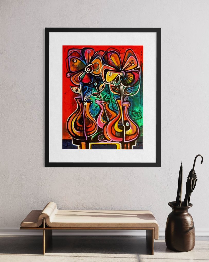 Simeon Gonzales - Flores Silvestres II . XL (NO RESERVE PRICE) #1.0