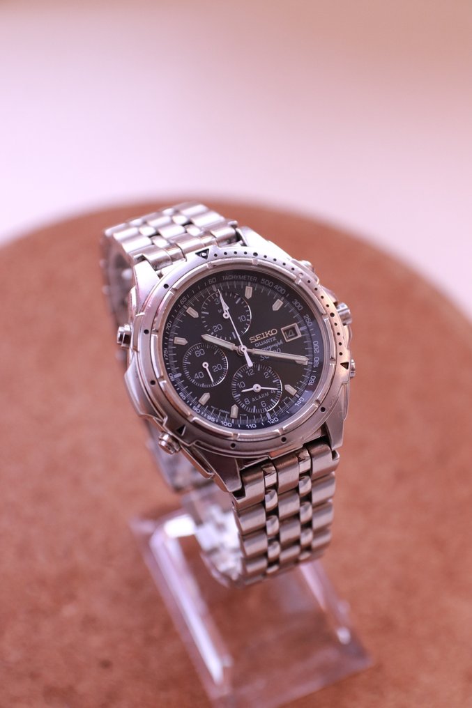 Seiko - Chronographe Quartz - No reserve price - 7T32 - 7C40 - Men - 1990-1999  #3.2