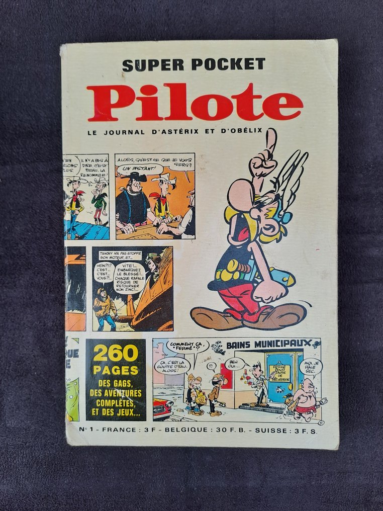 Pilote (magazine) - Super Pocket N°1 à N°4 - 4 Album - First French edition - 1968/1969 #3.2