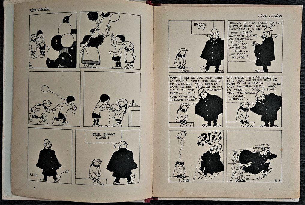 Quick et Flupke T3 - Gamins de Bruxelles 3ème série - 1 Restored album - Reprint - 1940 #3.2