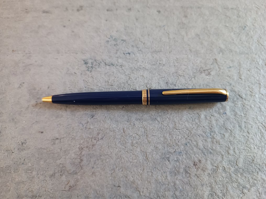 Montblanc - Bolígrafo Montblanc Generation resina azul y plaqué - χωρίς τιμή ασφαλείας - Στυλό διαρκείας #2.1