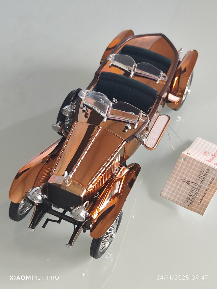 Franklin Mint 1:24 - Modellautó - 1921 Rolls Royce Silver Ghost #4.3