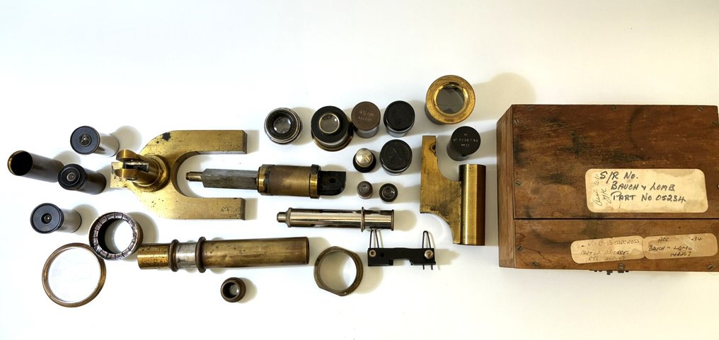 Pièces de microscopes anciennes du XIXe siècle - 1850-1900 - Royaume-Uni - Beck #1.0