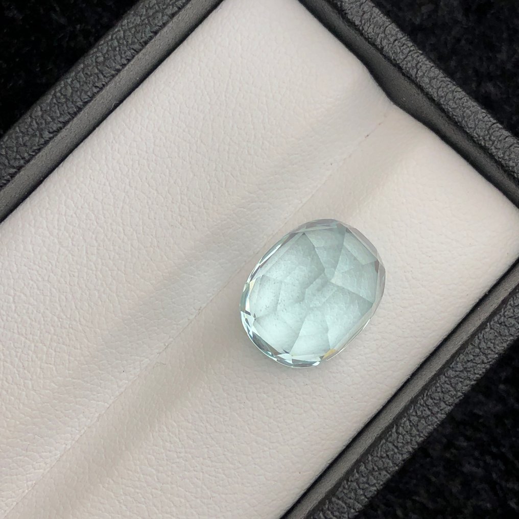 χωρίς τιμή ασφαλείας - 1 pcs Μπλε, Πράσινο Ακουαμαρίνης - 6.71 ct - International Gemological Institute (IGI) #1.0