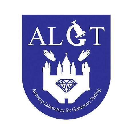 5 pcs Diamant (Kleurbehandeld) - 0.63 ct - Rond - Fancy deep, Fancy dark Groen - VS2, SI1 - Antwerp Laboratory for Gemstone Testing (ALGT) #1.0