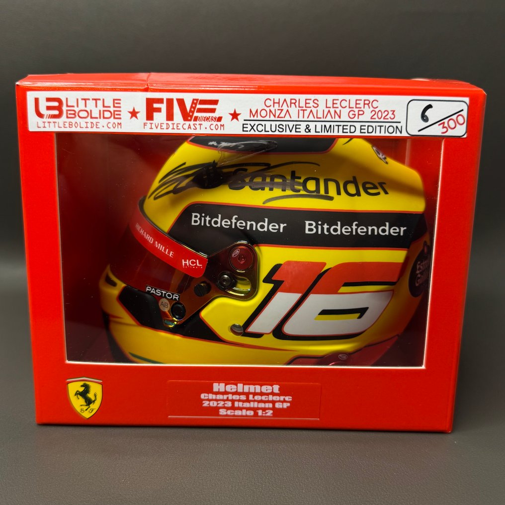 Ferrari "Limited Edition" - Gran Premio di Monza - Charles Leclerc - 2023 - Scale 1/2 helmet #1.0