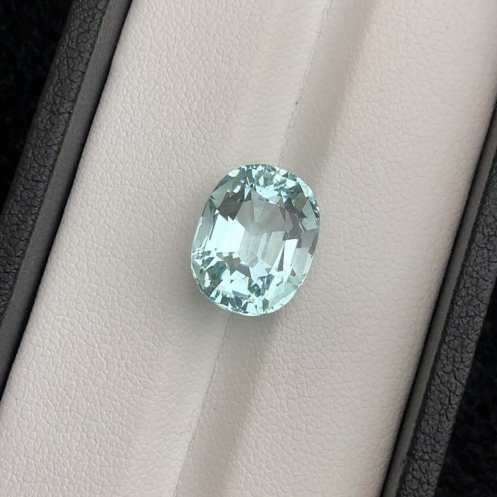 χωρίς τιμή ασφαλείας - 1 pcs Μπλε, Πράσινο Ακουαμαρίνης - 6.71 ct - International Gemological Institute (IGI) #3.2