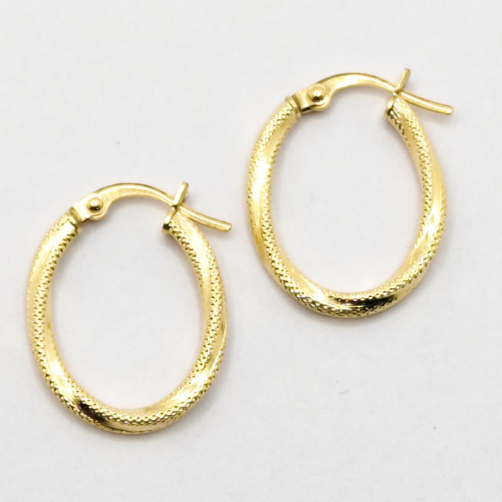 没有保留价 - 耳环 - 18K包金 黄金 #4.3