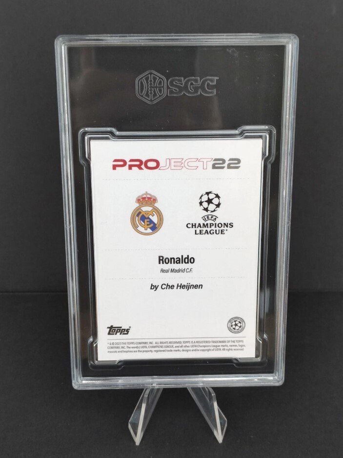 2022 Topps Project 22 - Ronaldo Nazario R9 - SGC 9 - 1 Graded card #1.0
