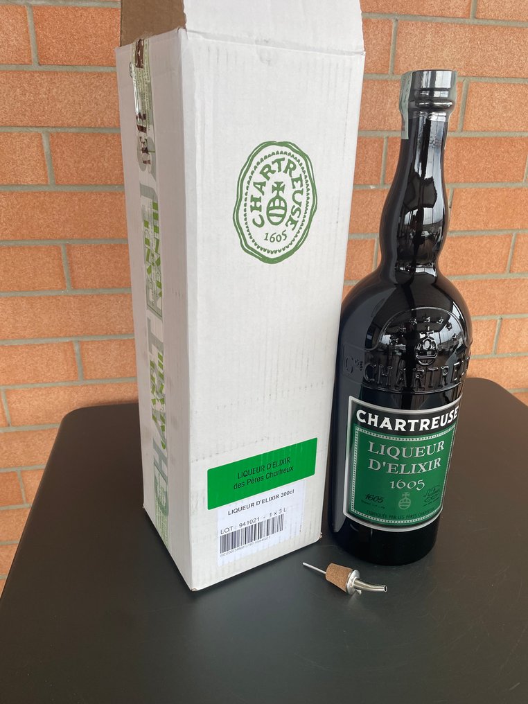 Chartreuse - jéroboam - Liqueur d´Elixir 1605 - b. 2025 - 3 Litres #3.2