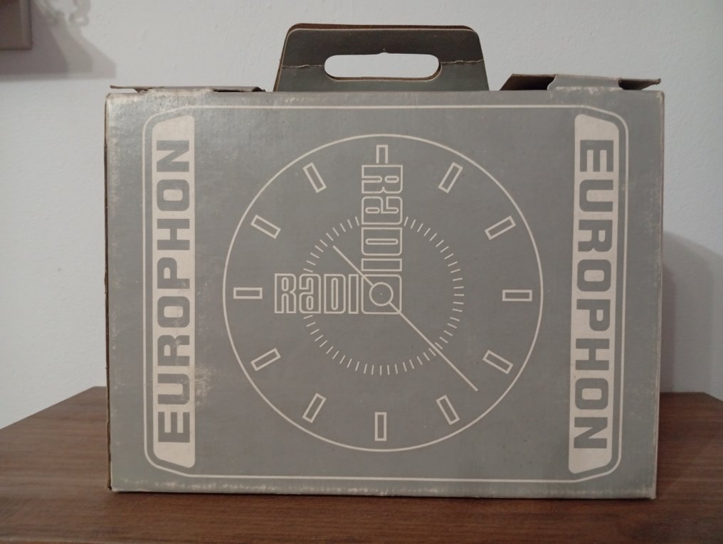 Clock - Europhon - Plastic - 1950-1960 - Table or wall clock - Adriano Rampoldi #3.2