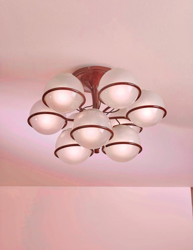 Arteluce - Gino Sarfatti - 枝形吊灯 - 玻璃, 金属 #3.2