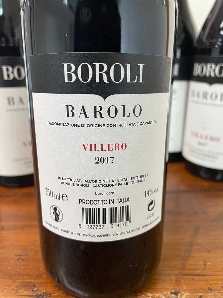 2017 Achille Boroli - Villero Barolo - Μπαρόλο DOCG - 6 Φιάλη (0,75L) #4.3
