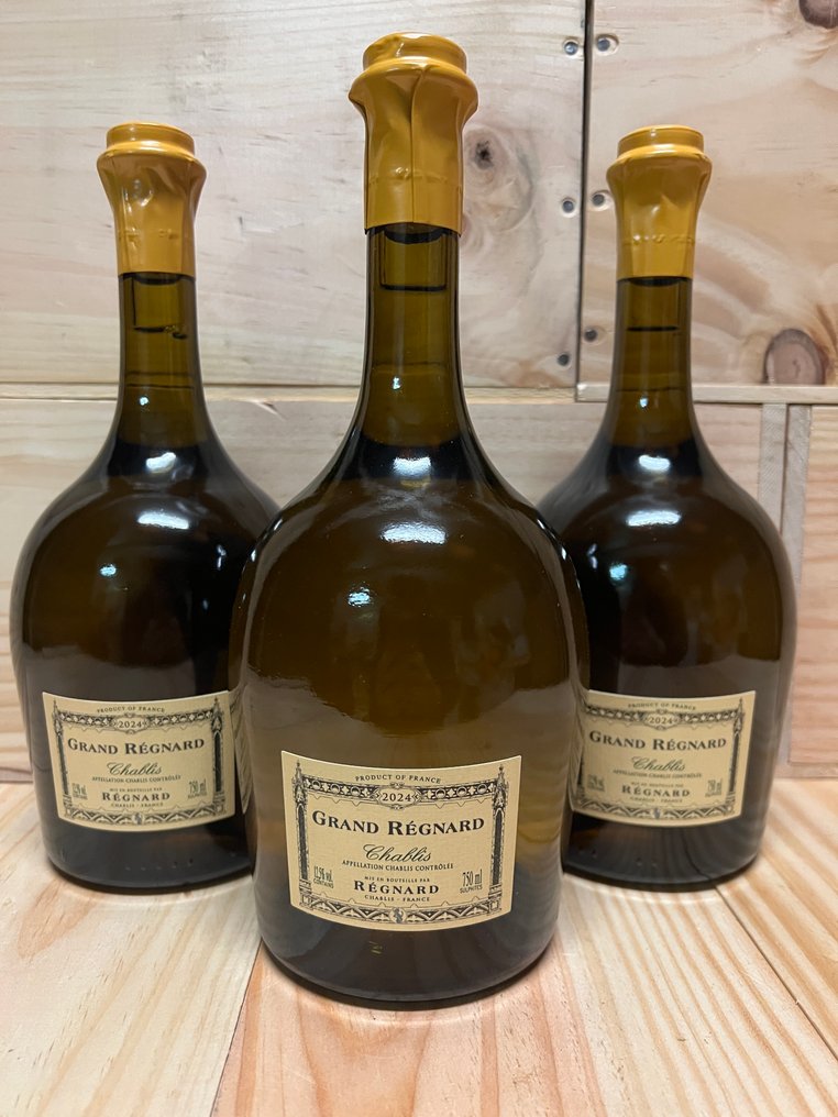 2024 “Grand Regnard” de Ladoucette - Chablis - 3 Bottles (0.75L) #1.0