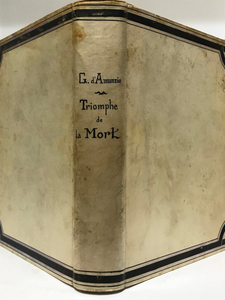 Gabriel d'Annunzio  / Sylvain Sauvage - Triomphe de la mort - 1923 #2.1