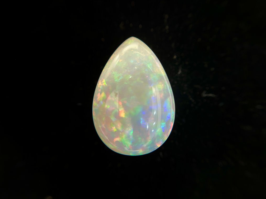 No reserve price - 1 pcs  White Opal  - 39.48 ct - Gemological Institute of America (GIA) - NATURAL OPAL #1.0