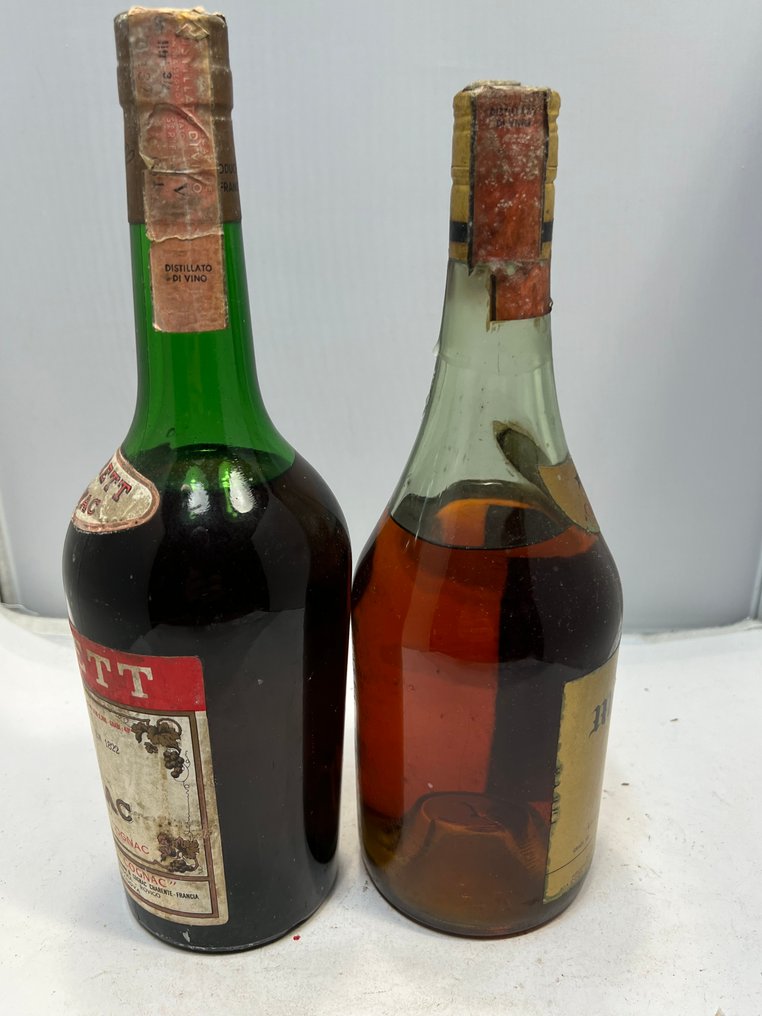 Marett + Grand Monarque - Fine/3 Star - b. Década de 1970 - 75 cl - 2 botellas #3.2