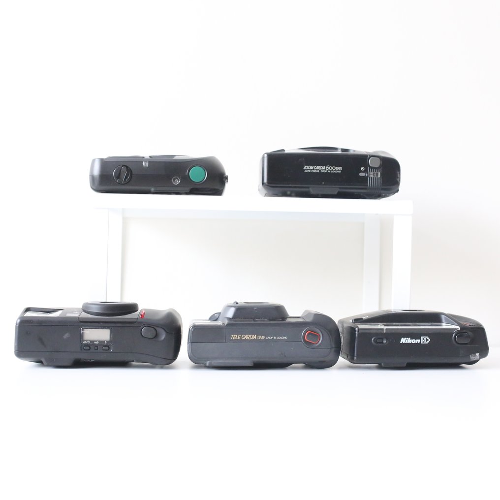 Nikon, Fuji Smart Shot / Zoom Cardia 600 / TW Zoom 35-70 / Tele Cardia / RD | Analogue compact camera #2.1