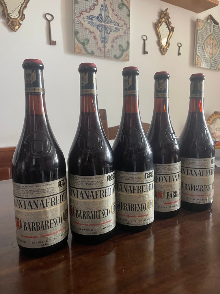1969 Fontanafredda - Barbaresco - 5 Pullot (0.72 L) #1.0