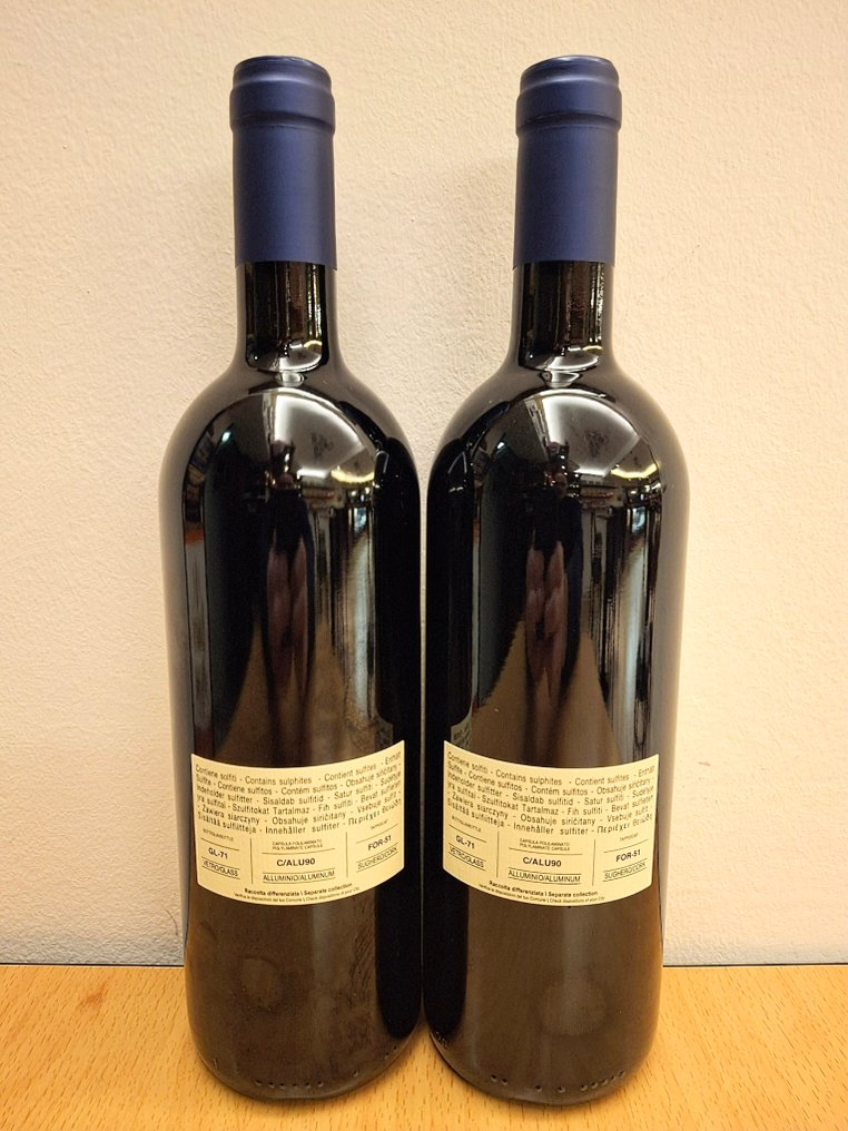 2022 Tenuta San Guido Sassicaia - Super Tuscans - 2 Bottles (0.75L) #1.0