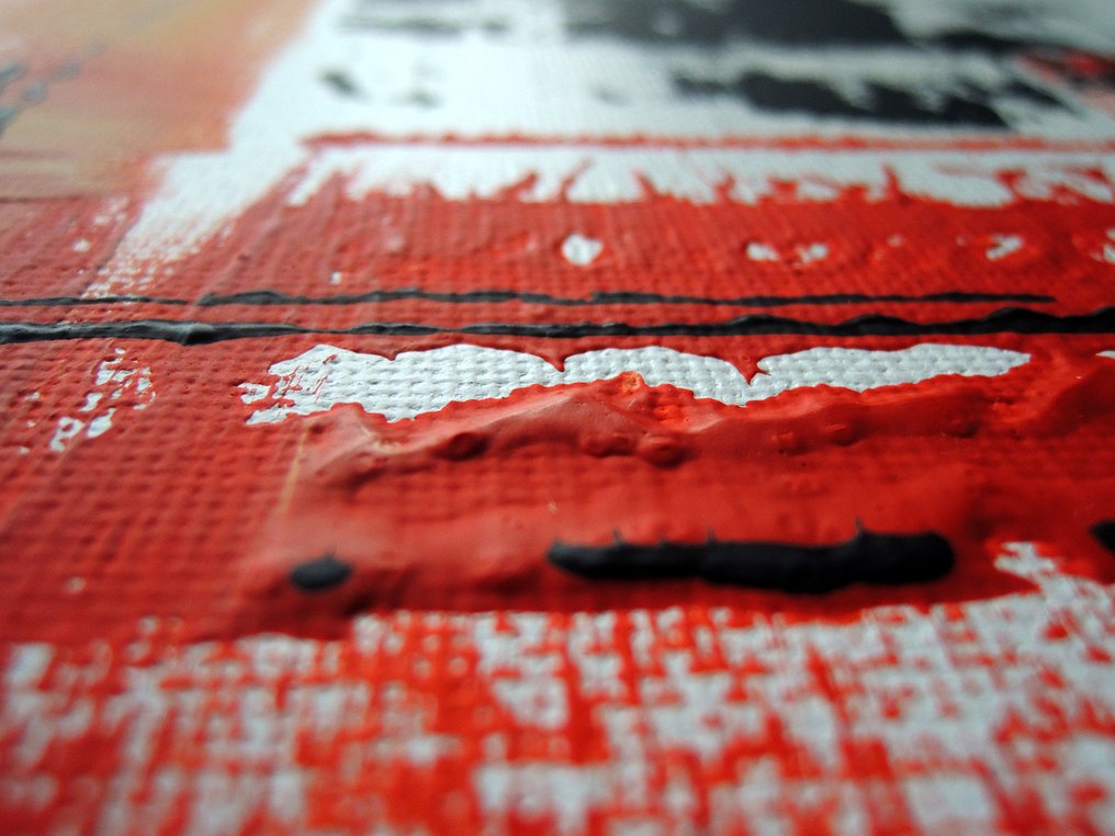 Monika Spiewak - Abstract - XXL - Oil Painting Stretched On The Frame - Ready To Hang - 1/1 Unique Piece #4.3