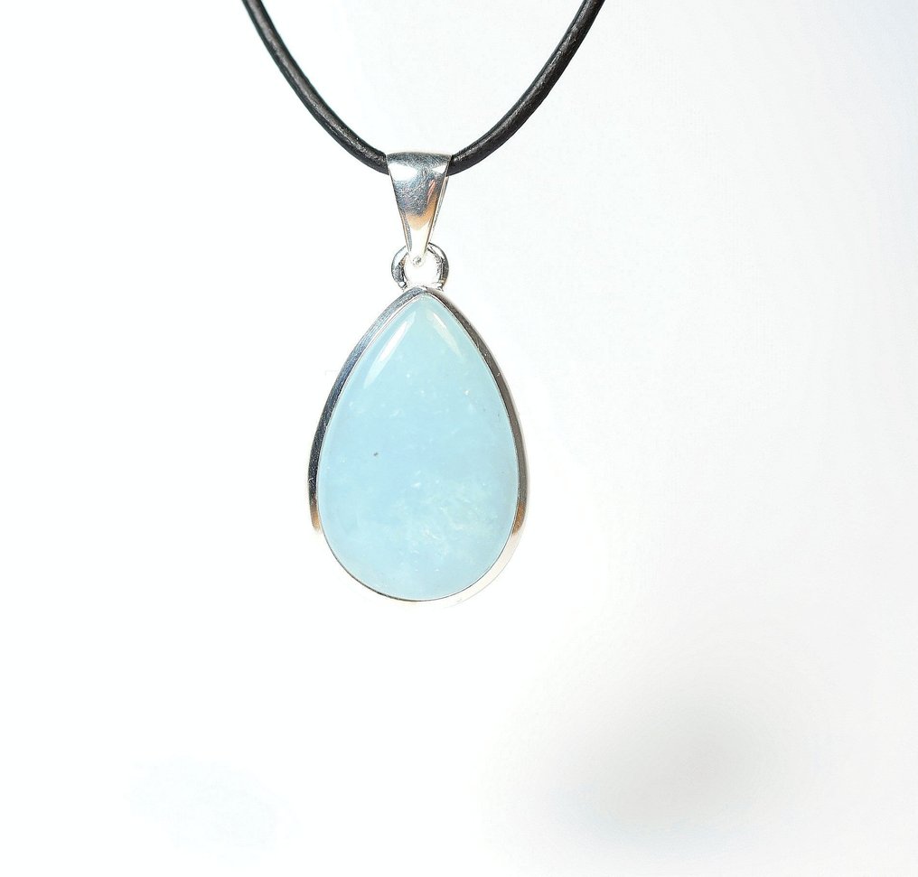 海蓝宝石 吊坠 / Cabochon / 新品- 7.2 g - (1) #1.0