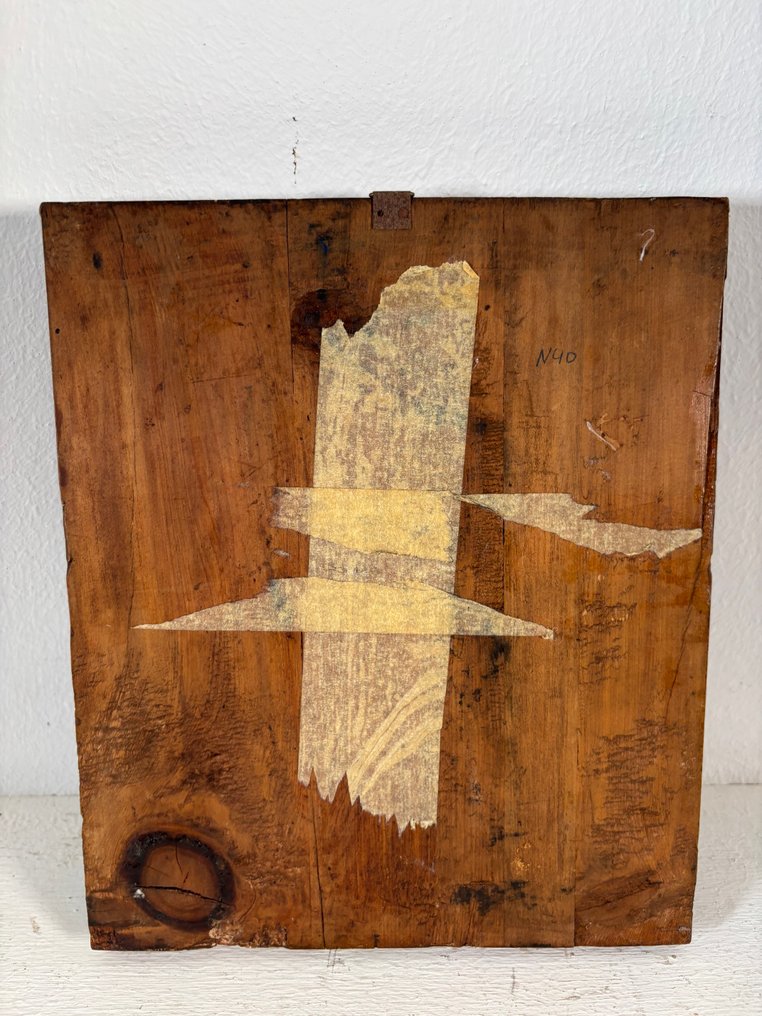 標誌 - 費奧多羅夫聖母 - 木 #1.0