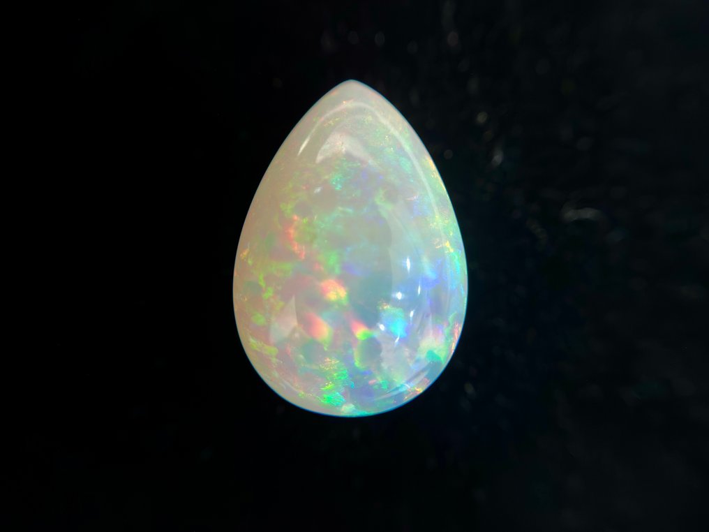 No reserve price - 1 pcs  White Opal  - 39.48 ct - Gemological Institute of America (GIA) - NATURAL OPAL #2.1