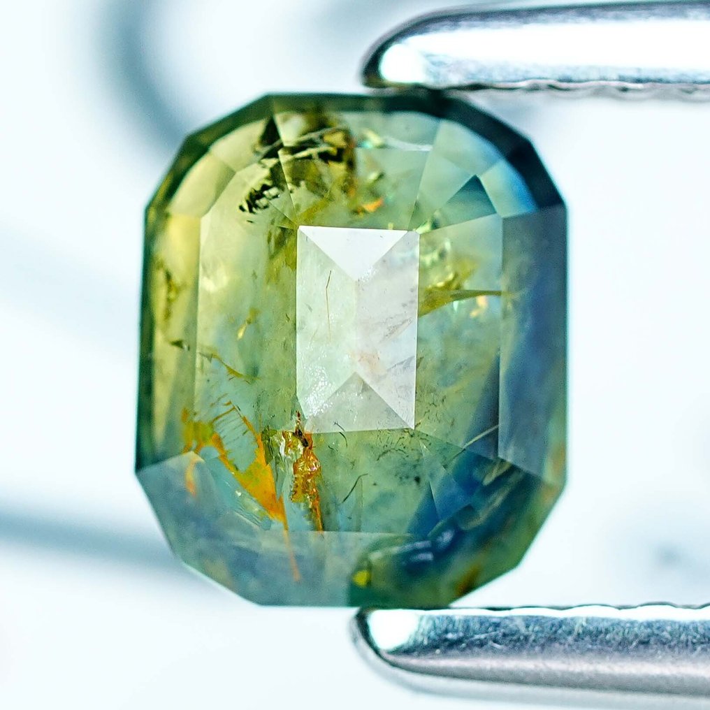 Nincs minimálár Kék, Sárga Zafír - 1.68 ct - Nemzetközi Színes Drágakő Szövetség (ICA GemLab) - Fine Parti Color #1.0