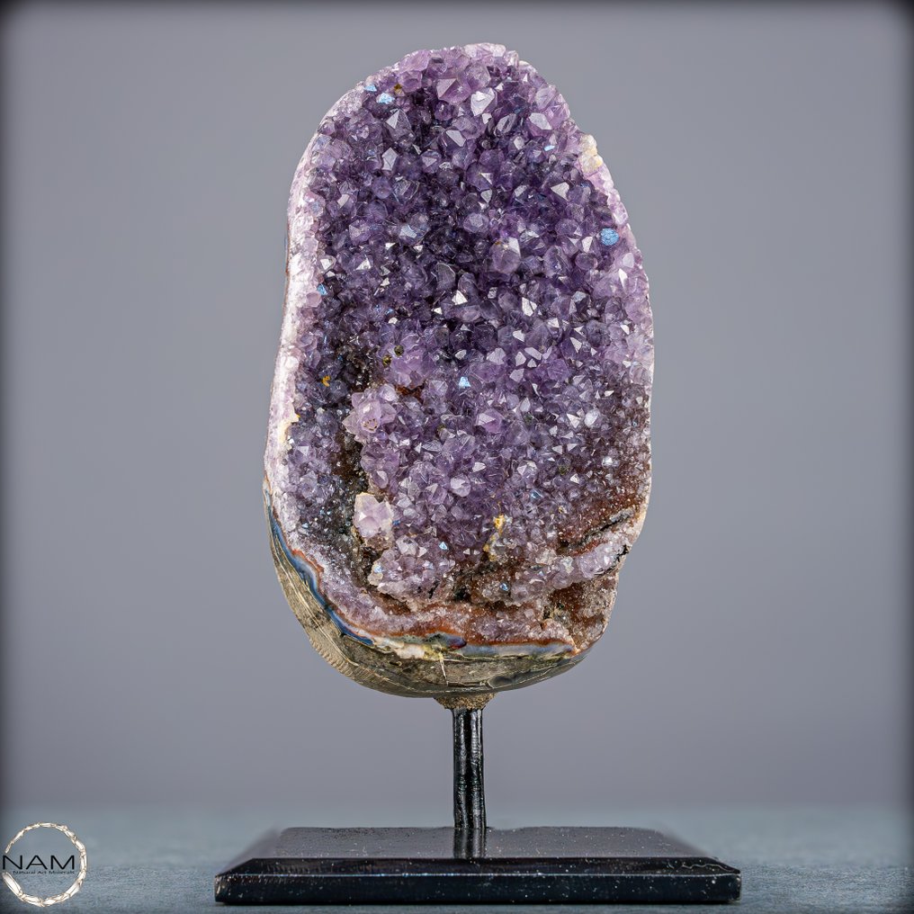 Betagende ametist-Druse – Elegance af naturen i sin reneste form- 1662.45 g #1.0