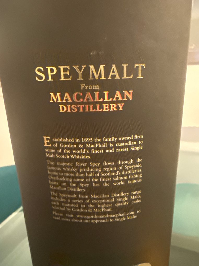 Macallan 1998 Speymalt - Gordon & MacPhail  - b. 2007  - 70厘升 #2.1