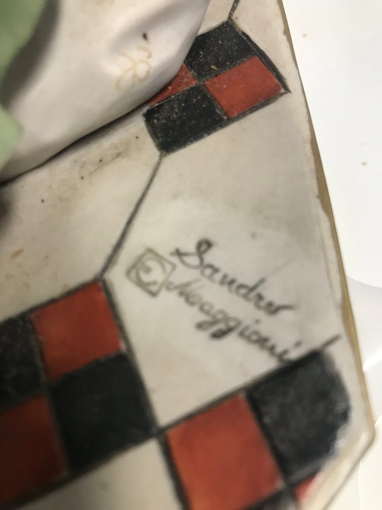 Capodimonte - Figurine - Het Spinnewiel - Porcelain #2.1