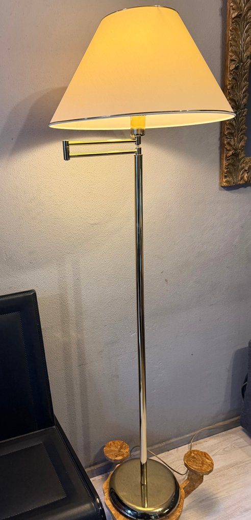 落地燈 - 黃銅 - 没有灯罩 #4.3