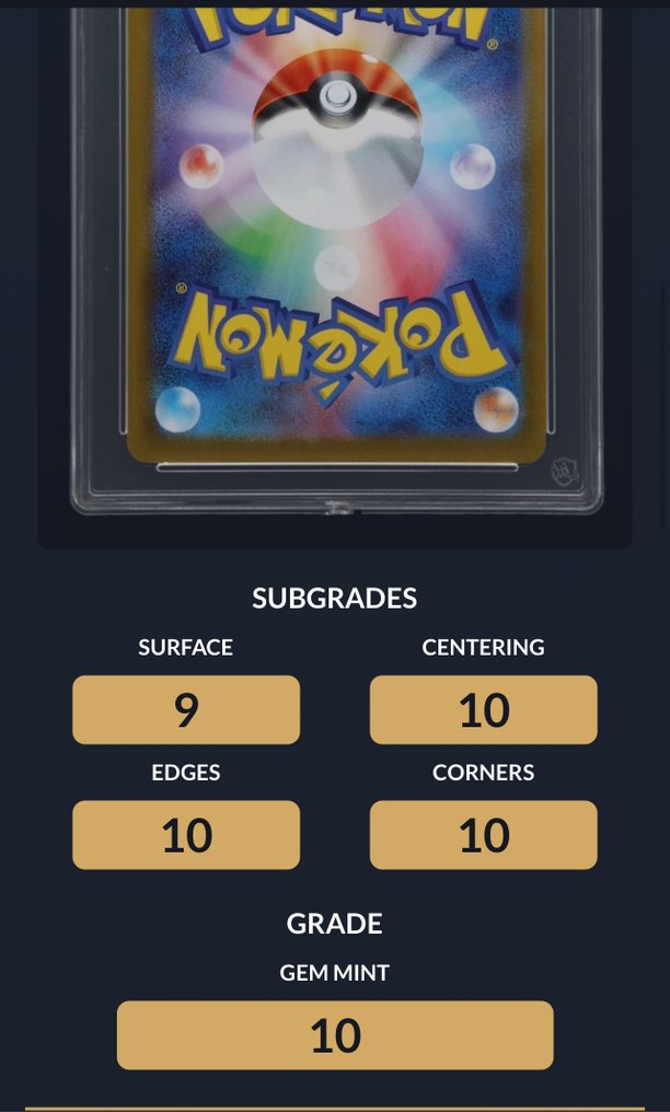 1 Graded card - Oricorio - ACE 10 #2.1