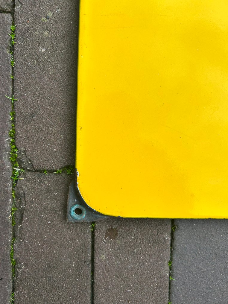 Emaillerie Belge - Emaillebord Shell petrole - 珐琅标志 - 搪瓷 #4.3