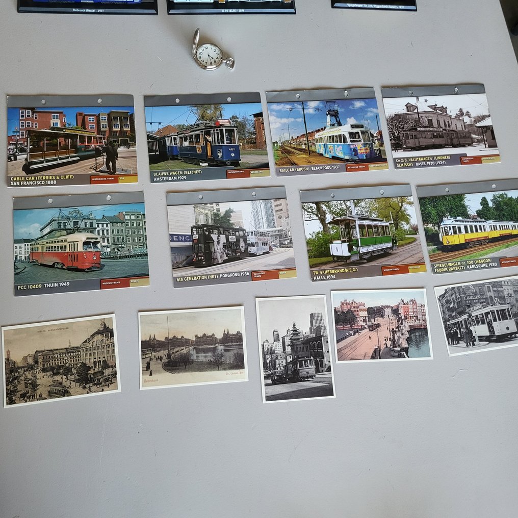 Atlas 1:87 - Modeltram (24) - 9x Statische trams met toebehoren #2.1