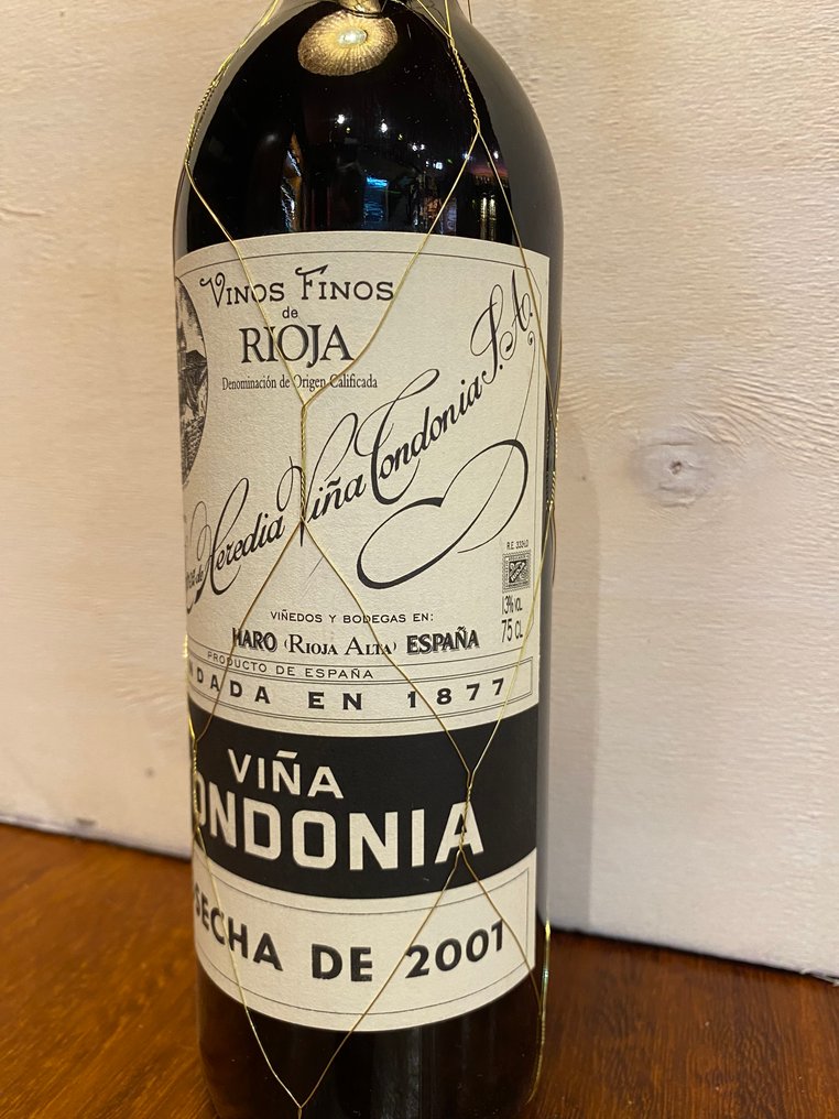 2001 R. Lopez de Heredia, Viña Tondonia - Ριόχα Gran Reserva - 1 Φιάλη (0,75L) #2.1