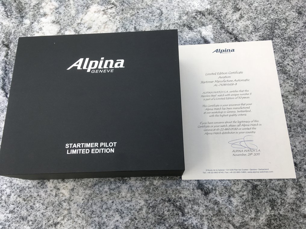 Alpina - Pilot - AL-710BHS456-B - 男士 - 2011 #4.3
