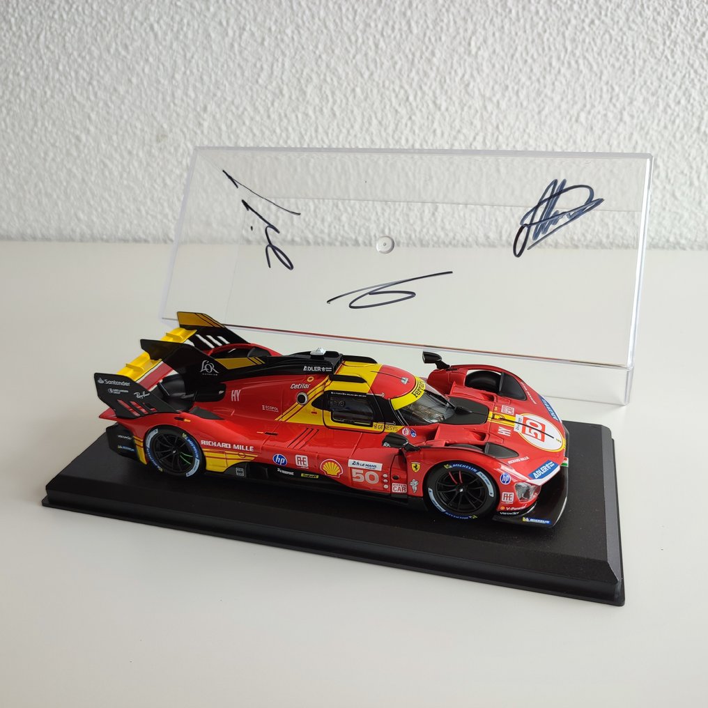 法拉利 - 利曼24小時耐力賽 - Fuoco, Molina, Nielsen - 2024 - 比例1/24的模型车  #1.0