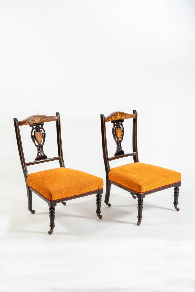 椅子 - 蔷薇木, 黄杨木 - Da camino #2.1