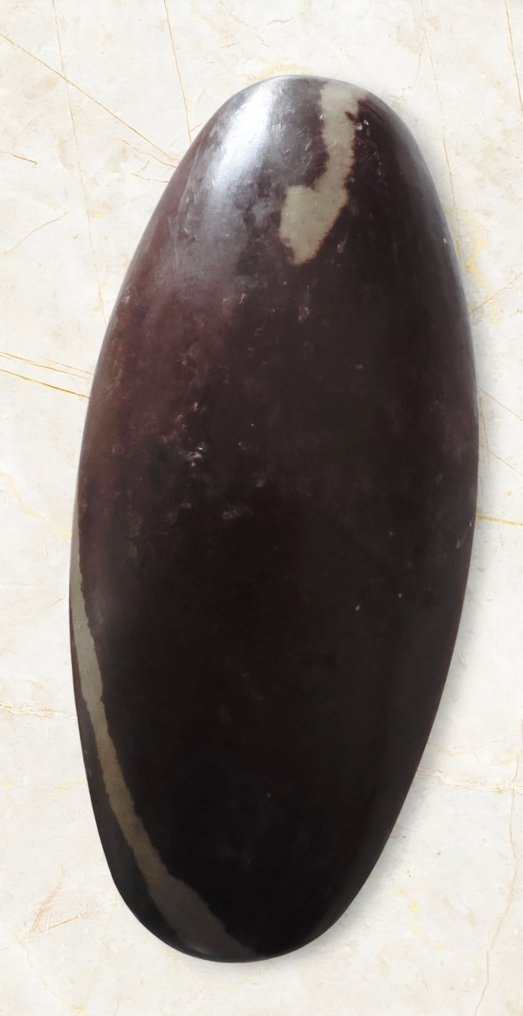 卓越品质的 Shiva Lingam! 蛋 - 高度: 154 mm - 闊度: 72.5 mm- 1168 g - (1) #1.0