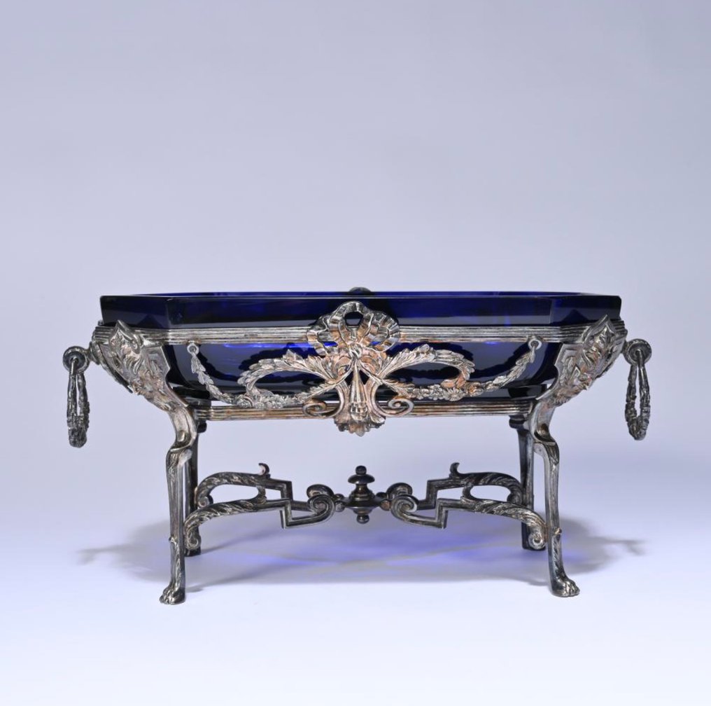 Wiskemann - 花盆架 (5) - 镀银 - 镀银花盆 #1.0