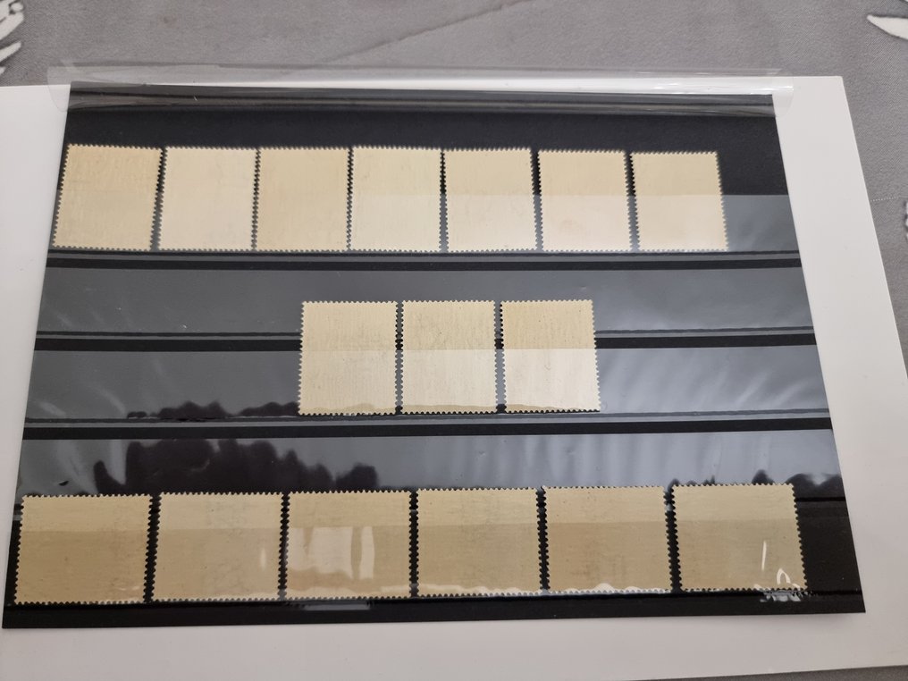 意大利王国 1938 - 1938系列意大利王国帝国宣布 P.O.+P.A. 新 MNH - Sassone S.93 #1.0