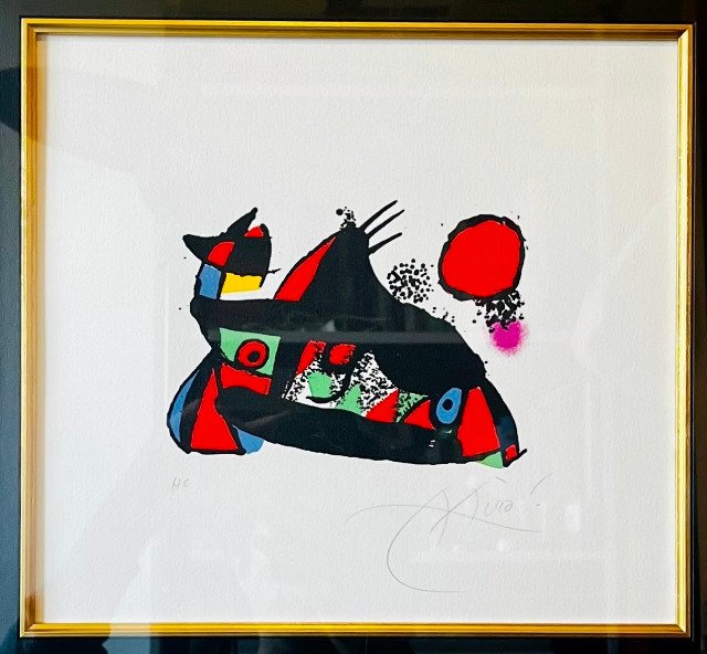 Joan Miro (1893-1983) - Le petit escogriffe (Mourlot 1174), 1978 #1.0