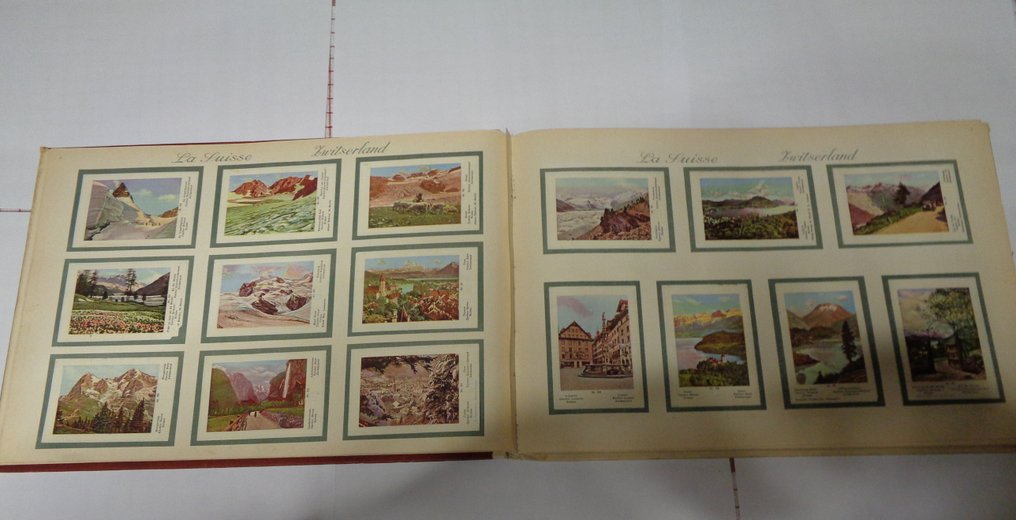 Collezione a tema - 4 splendidi album 'Europa in beeld' pubblicati dal produttore di cioccolato di Bruxelles Victoria. - Victoria #3.2