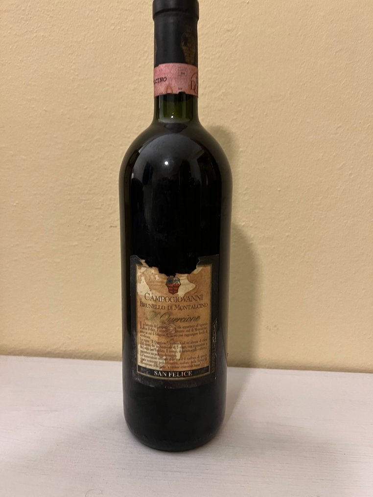 1999 San Felice Campogiovanni Il Quercione & Vin Santo del Chianti Classico - 托斯卡纳 - 2 Bottles (0.75L) #2.1
