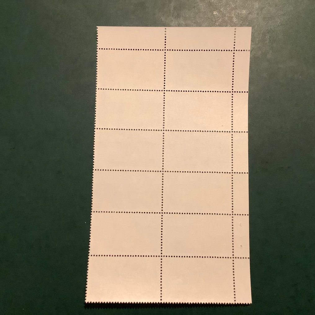 德国，联邦共和国 1992 - 2000年 Koblentz 在 X 纸上的每十个一组的块 - Michel 1583 x #4.3