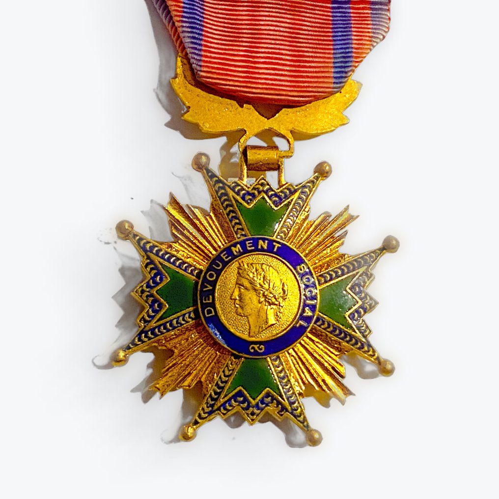 Frankrike - Militærmedalje - Medalje for sosialt engasjement #2.1